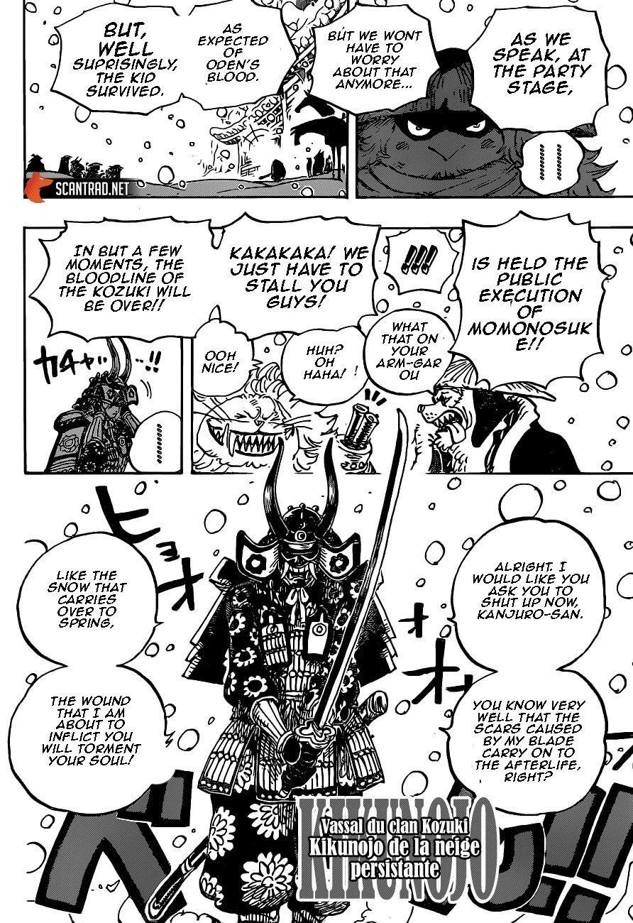 One Piece Chapter 985 - Page 4