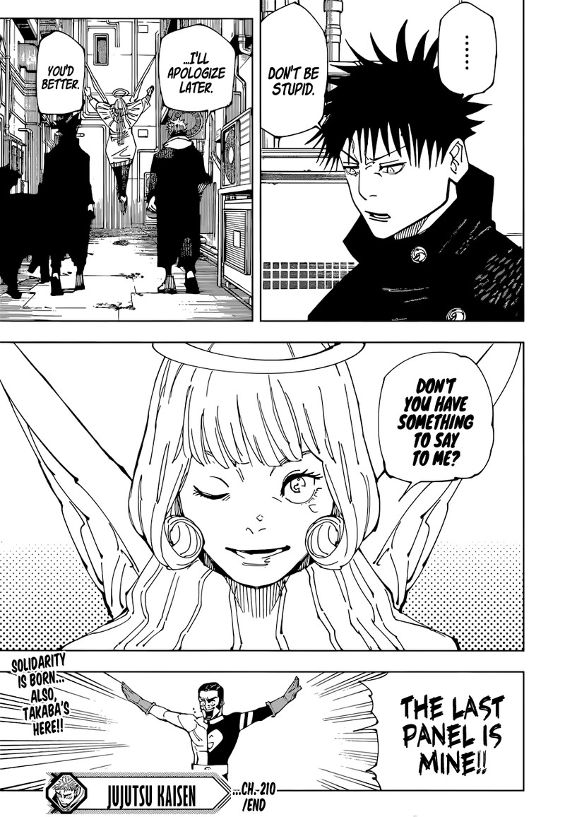 Jujutsu Kaisen Chapter 210 - Page 19