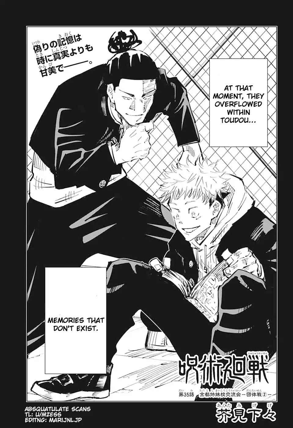 Jujutsu Kaisen Chapter 35 - Page 3