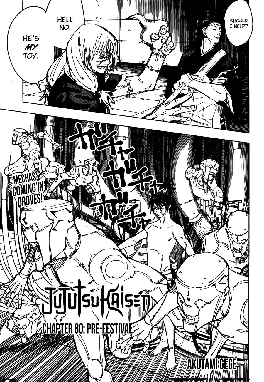 Jujutsu Kaisen Chapter 80 - Page 1