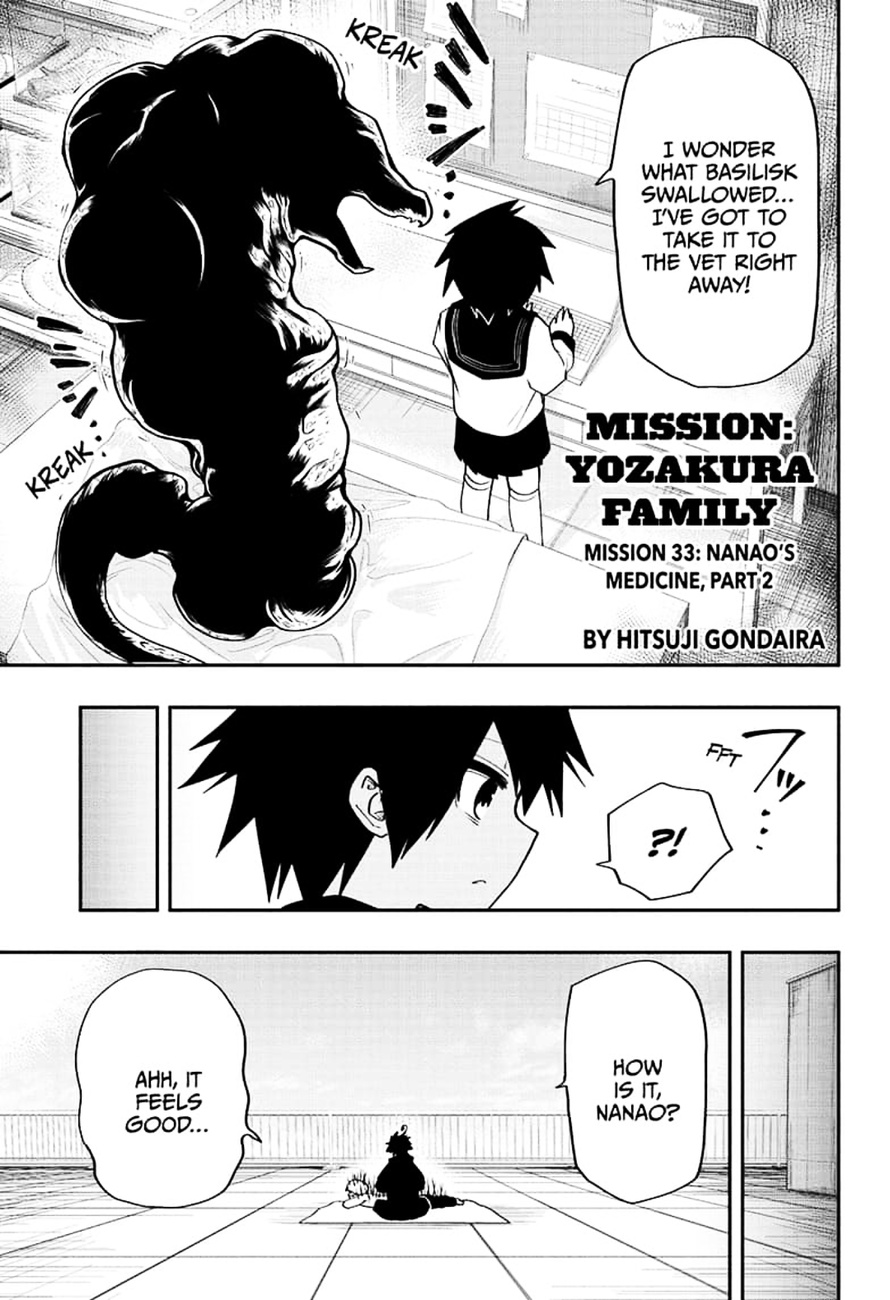 Mission: Yozakura Family Chapter 33 - Page 1