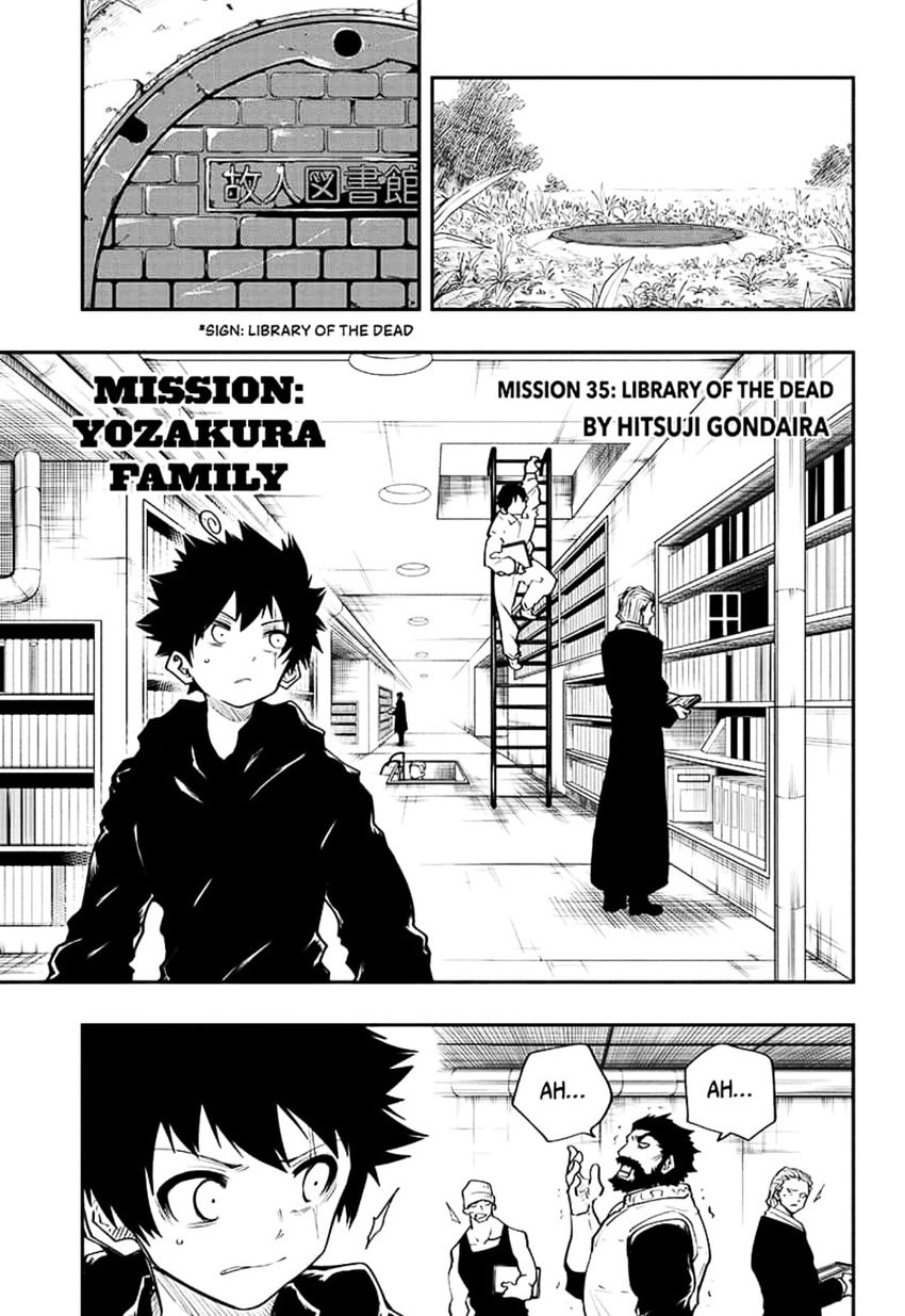 Mission: Yozakura Family Chapter 35 - Page 1