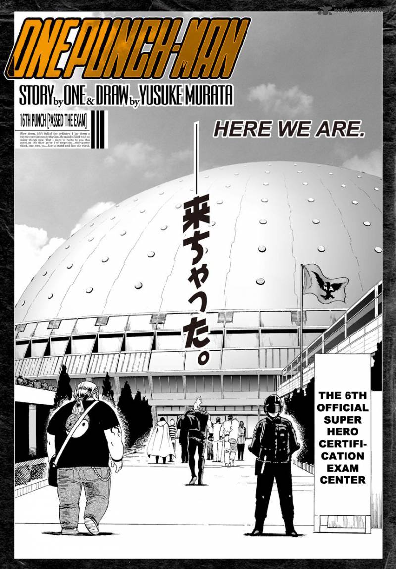 One Punch Man, onepunchman Chapter 16 - Page 2