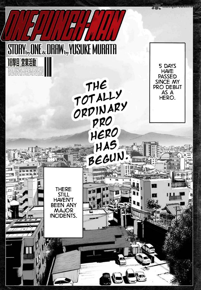 One Punch Man, onepunchman Chapter 19 - Page 2