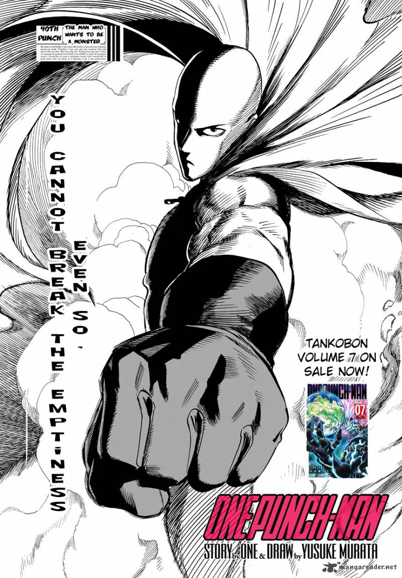 One Punch Man, onepunchman Chapter 40 - Page 2