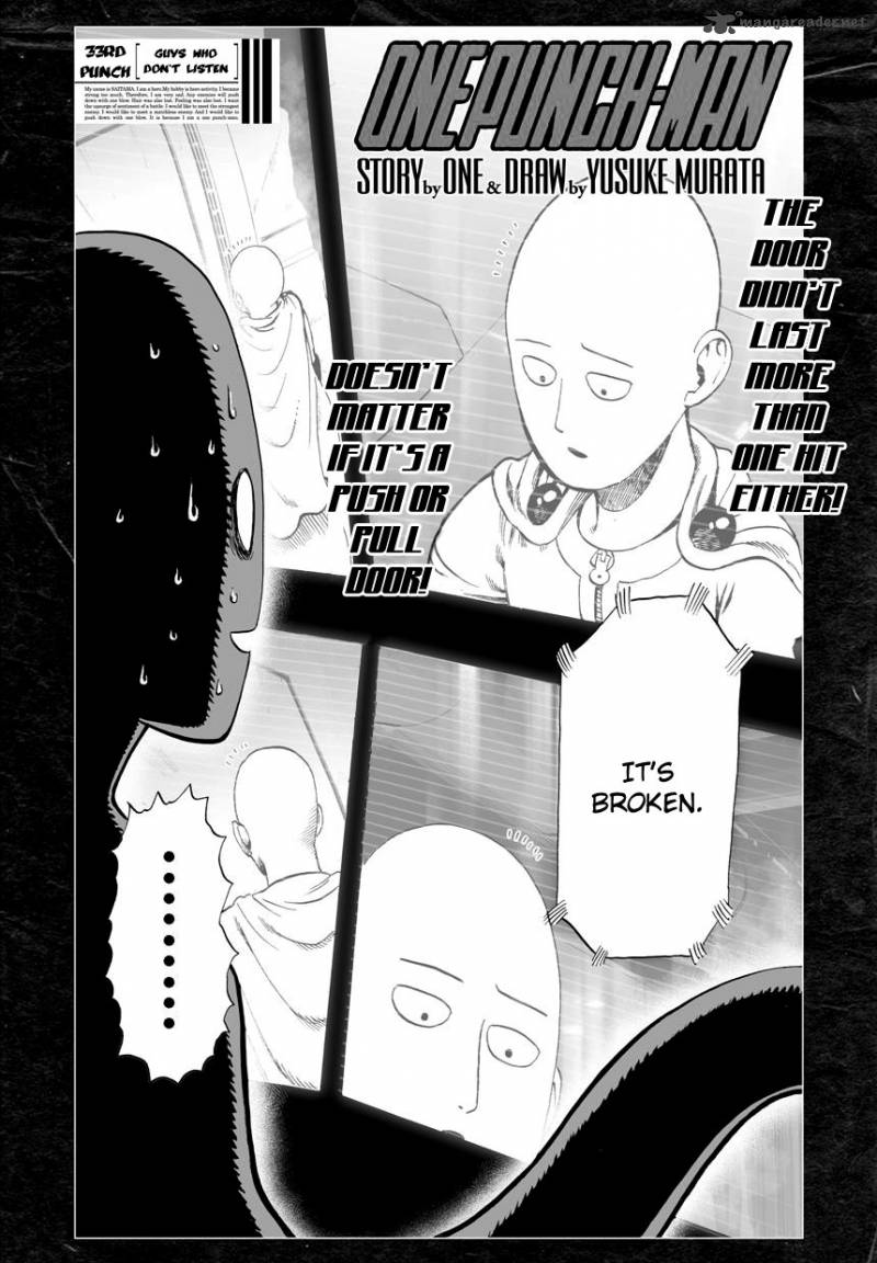 One Punch Man, onepunchman Chapter 42 - Page 3