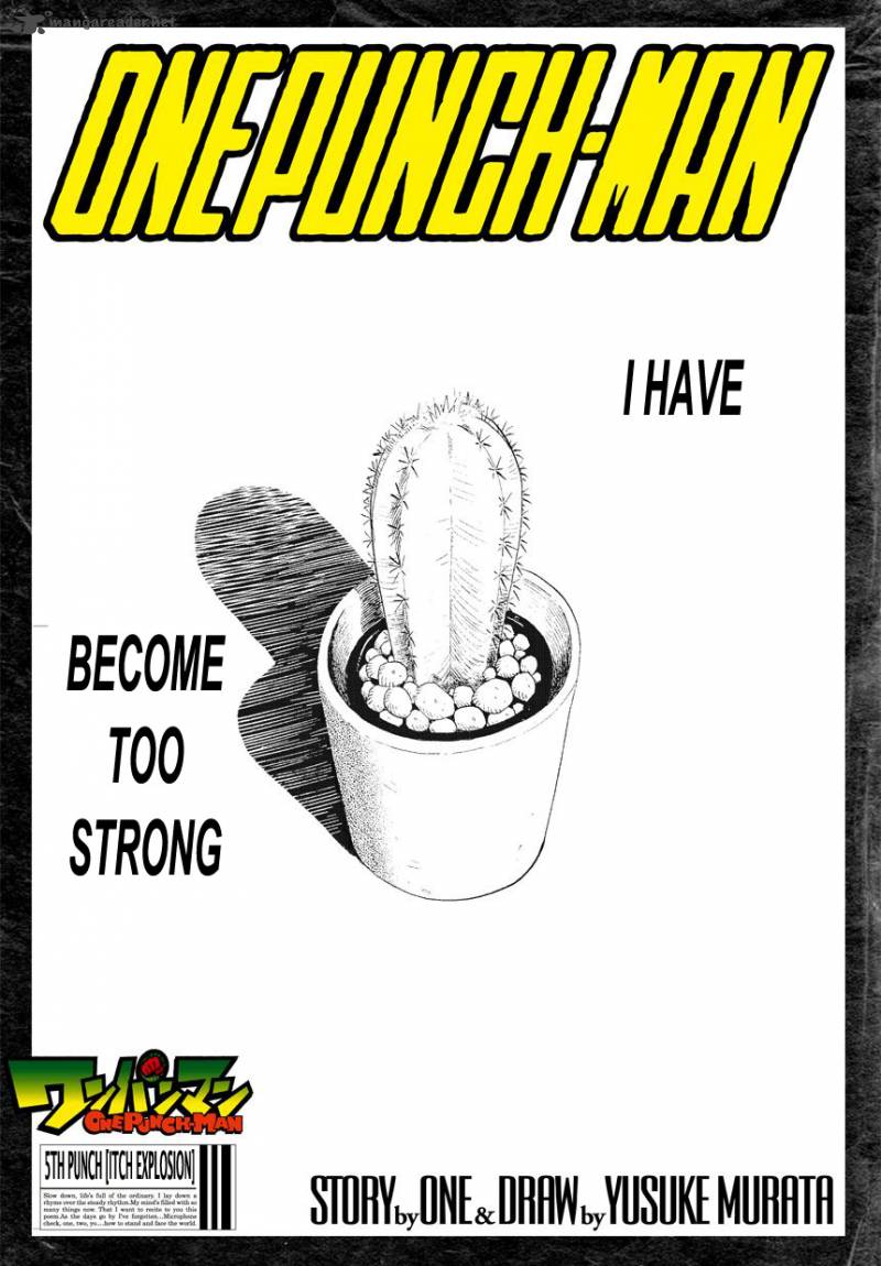 One Punch Man, onepunchman Chapter 5 - Page 2