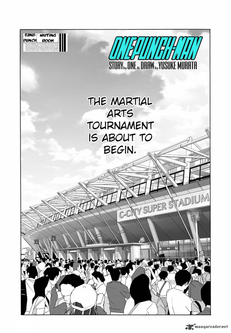 One Punch Man, onepunchman Chapter 80 - Page 1