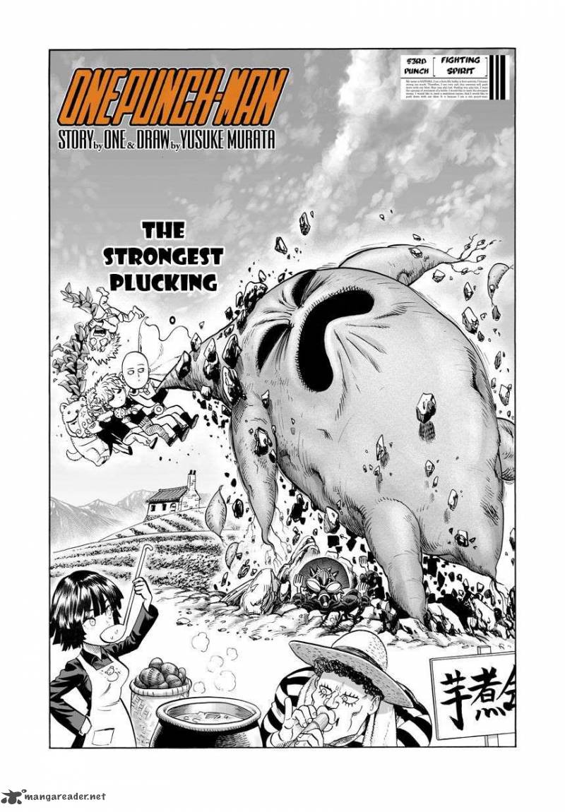 One Punch Man, onepunchman Chapter 83 - Page 1