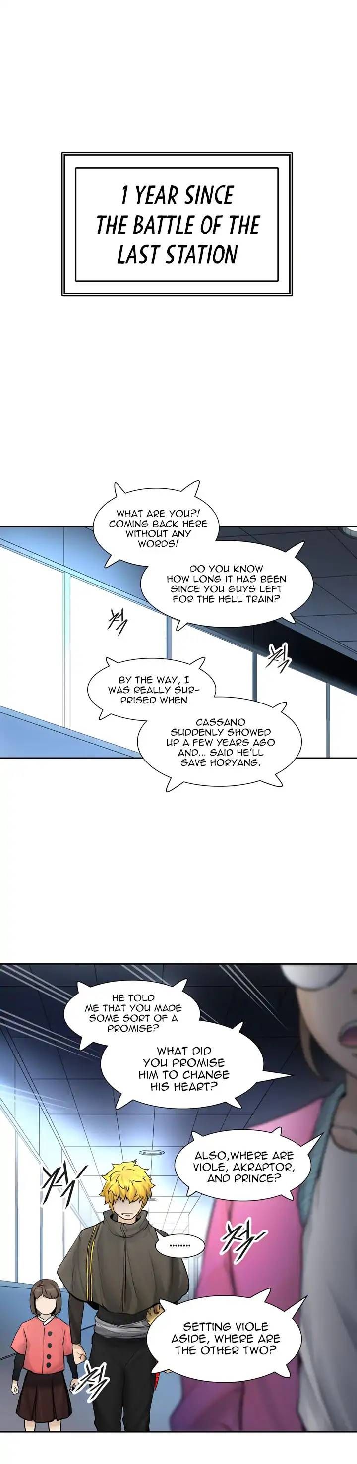 Tower of God Chapter 418 - Page 1