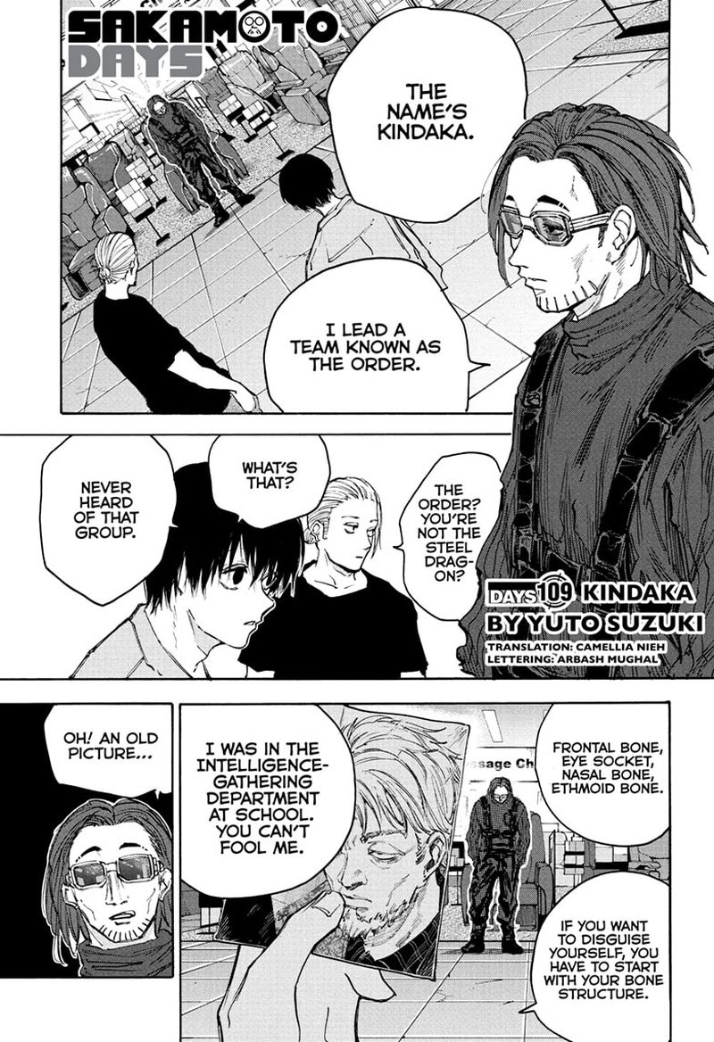 Sakamoto Days Chapter 109 - Page 1