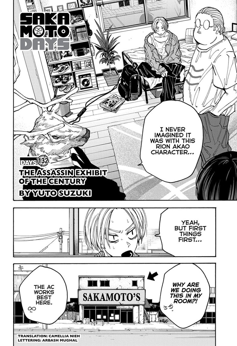 Sakamoto Days Chapter 132 - Page 2