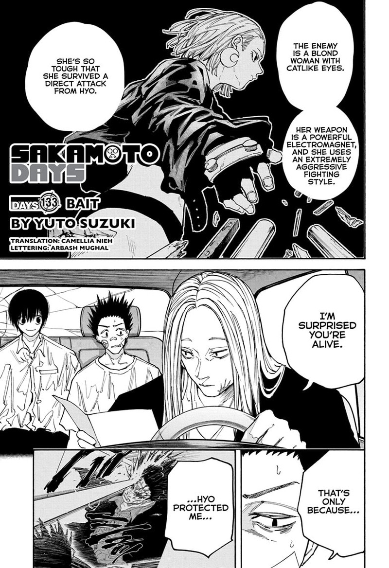 Sakamoto Days Chapter 133 - Page 1