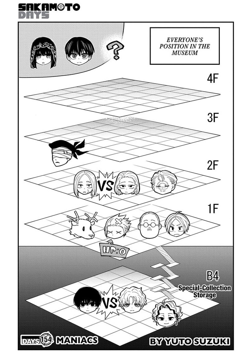 Sakamoto Days Chapter 154 - Page 1