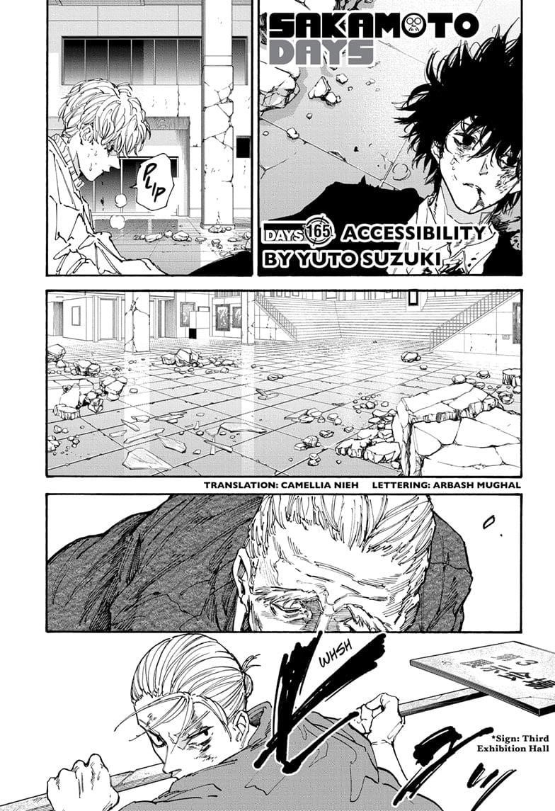 Sakamoto Days Chapter 165 - Page 1