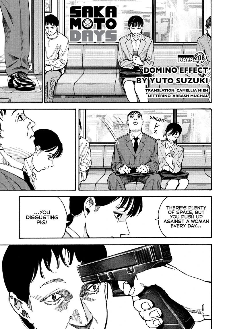 Sakamoto Days Chapter 208 - Page 1