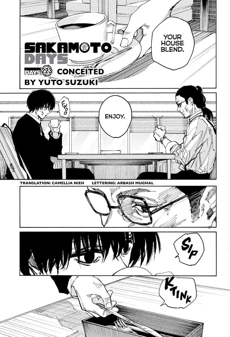 Sakamoto Days Chapter 223 - Page 1