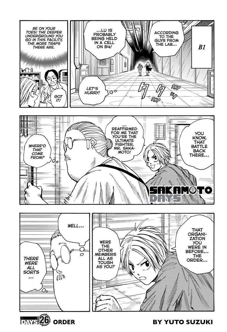 Sakamoto Days Chapter 26 - Page 1