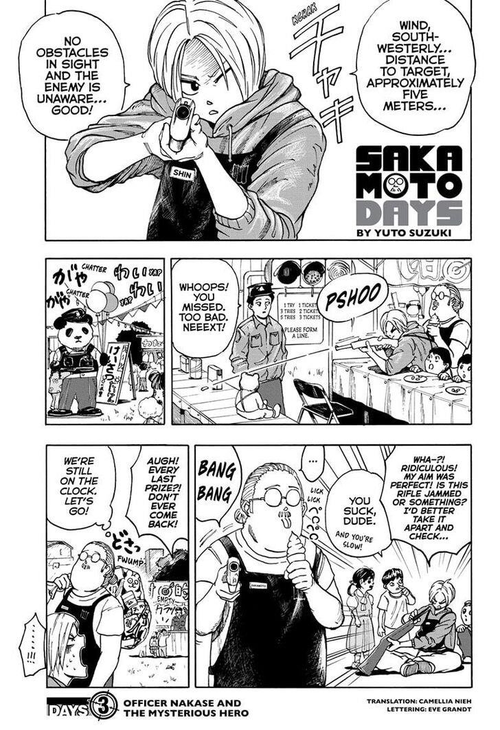 Sakamoto Days Chapter 3 - Page 1