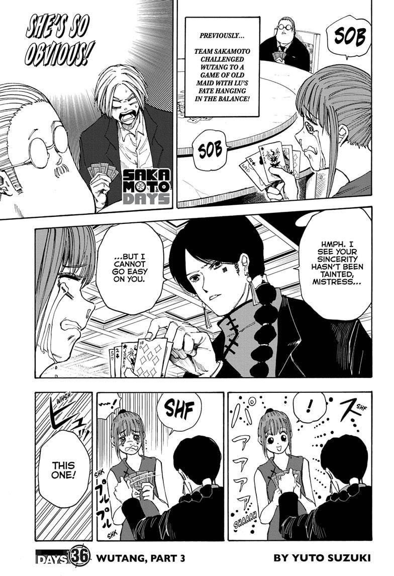 Sakamoto Days Chapter 36 - Page 1