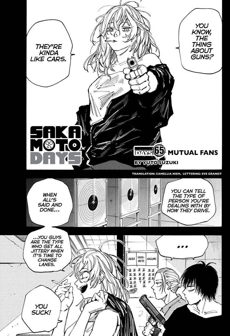 Sakamoto Days Chapter 65 - Page 1