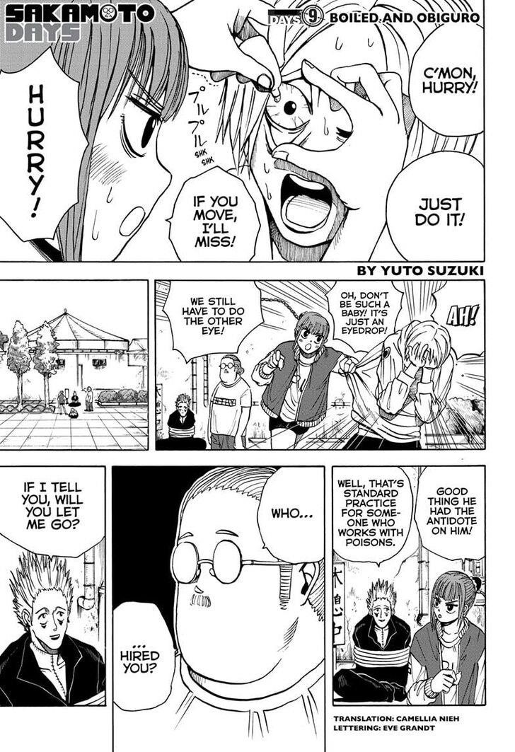 Sakamoto Days Chapter 9 - Page 1