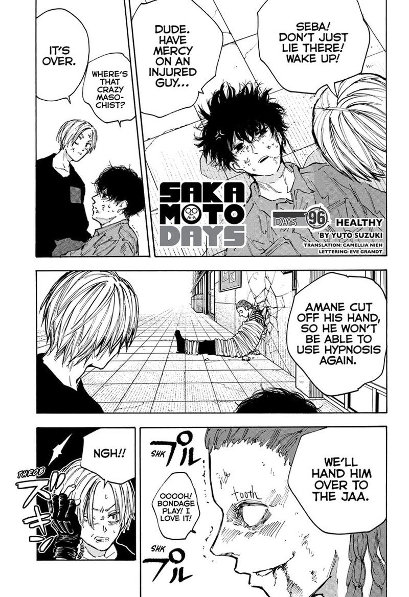 Sakamoto Days Chapter 96 - Page 1