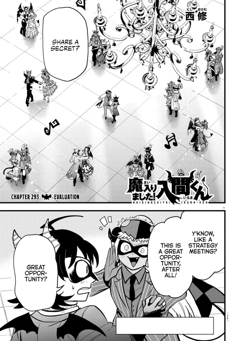 Mairimashita! Iruma-kun Chapter 293 - Page 1