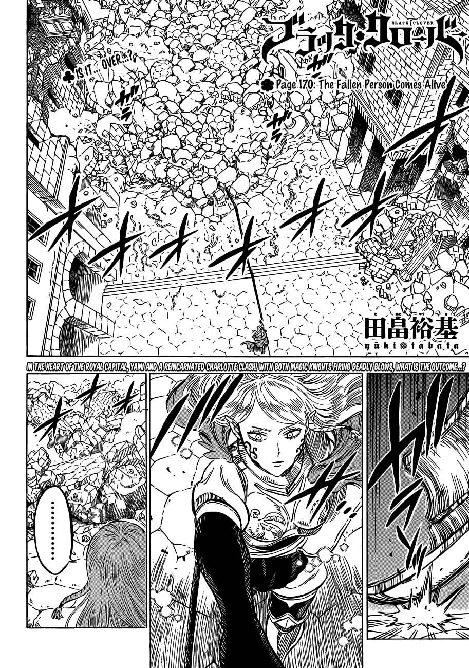 Black Clover Chapter 170 - Page 2