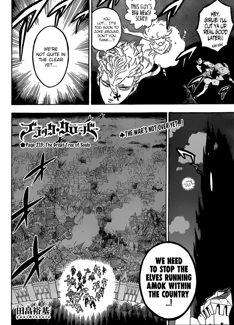 Black Clover Chapter 213 - Page 2