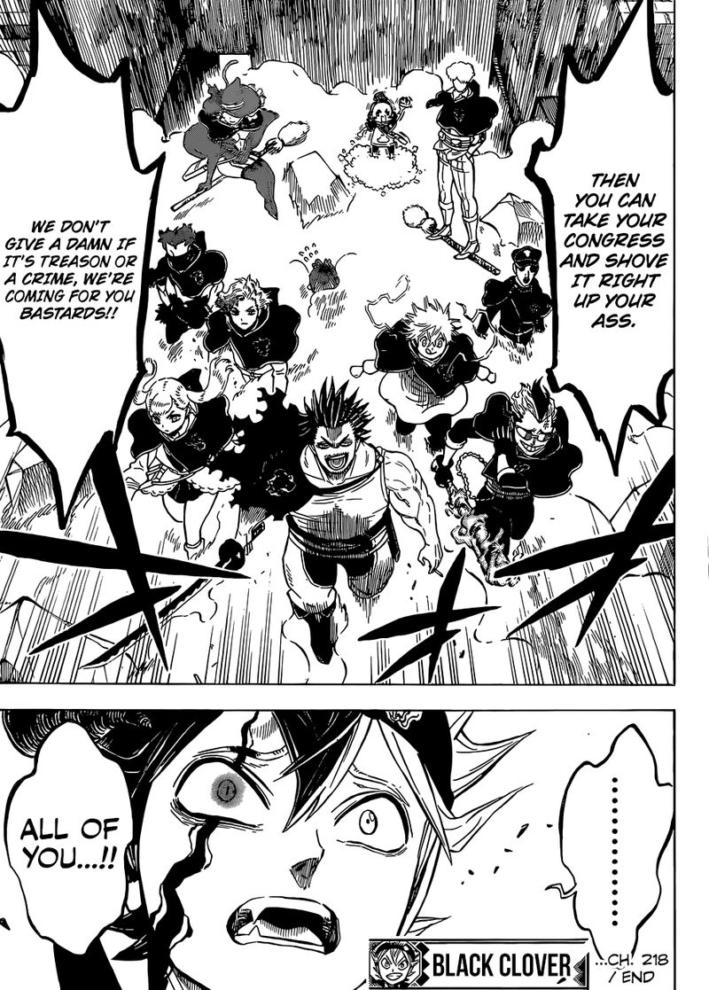 Black Clover Chapter 218 - Page 14