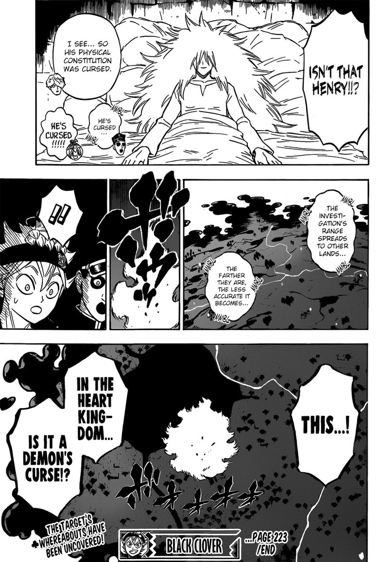 Black Clover Chapter 223 - Page 15