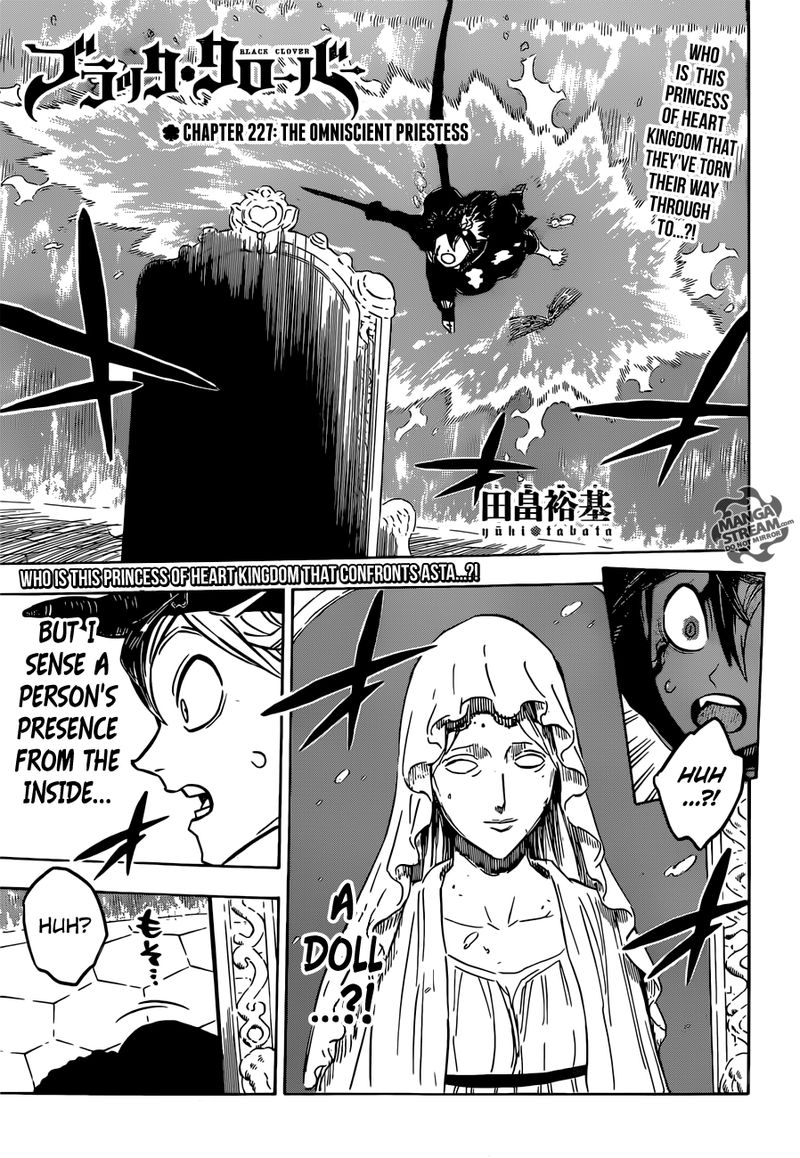 Black Clover Chapter 227 - Page 1