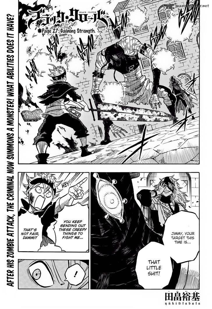 Black Clover Chapter 27 - Page 2