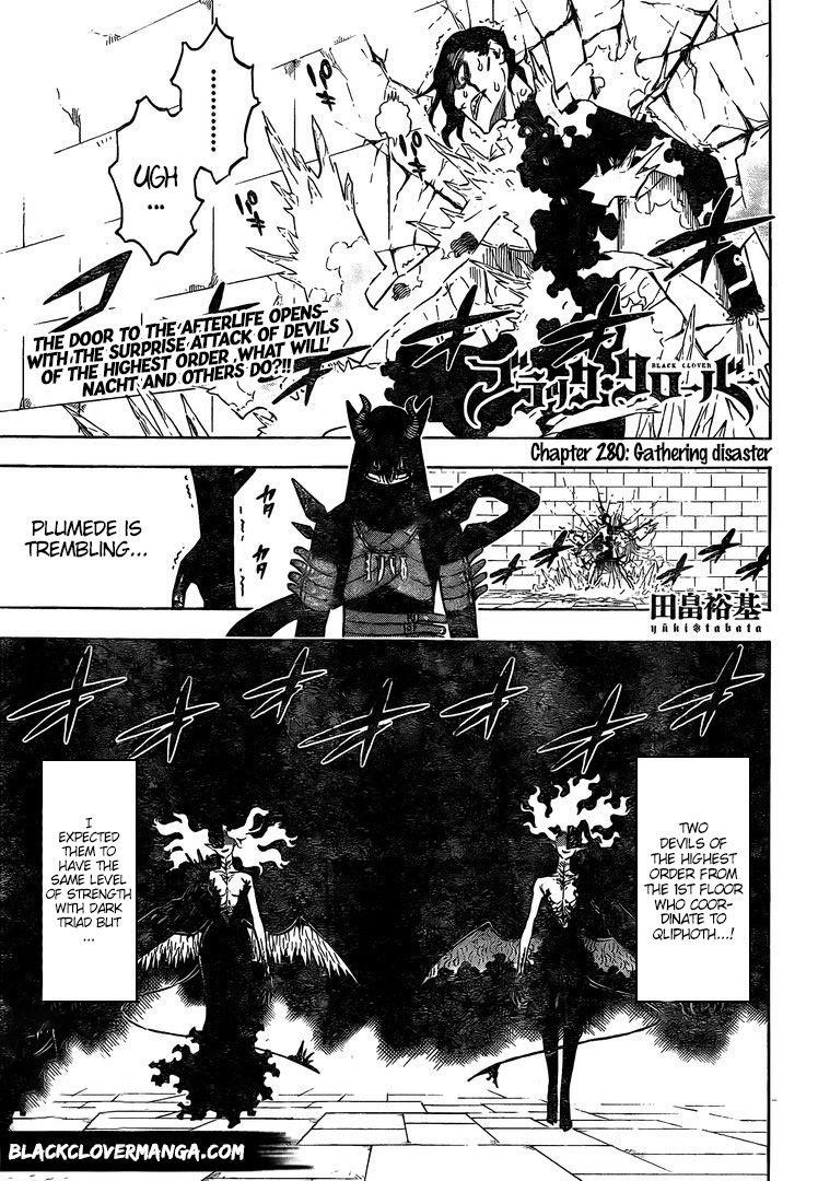 Black Clover Chapter 280 - Page 1