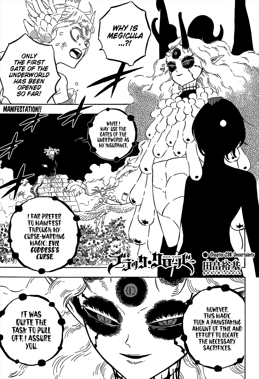 Black Clover Chapter 298 - Page 1