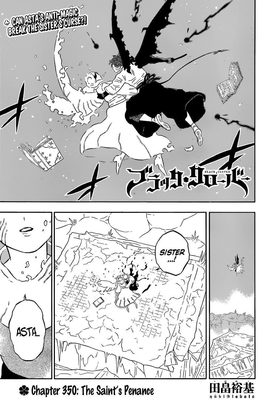 Black Clover Chapter 350 - Page 1