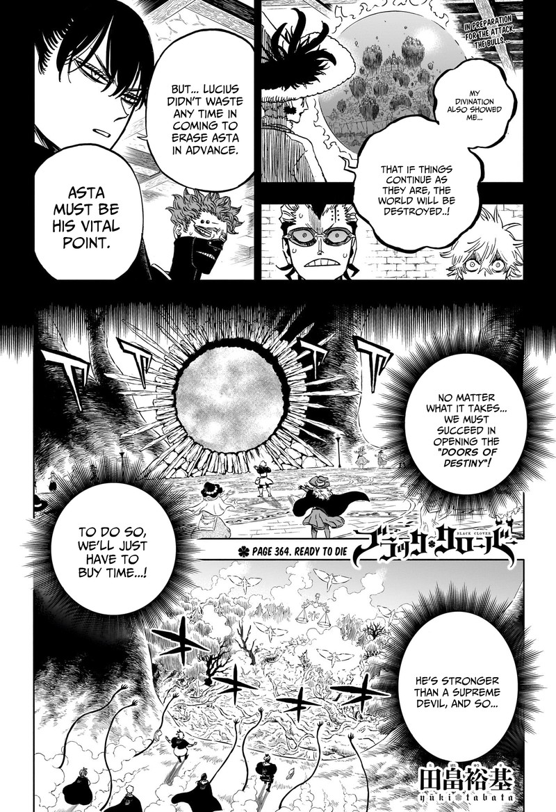 Black Clover Chapter 364 - Page 1