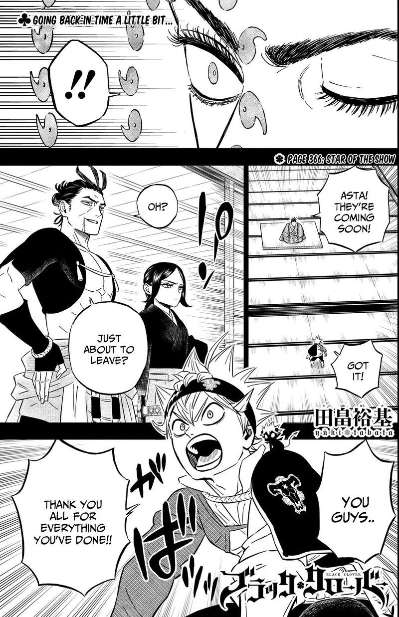 Black Clover Chapter 366 - Page 1