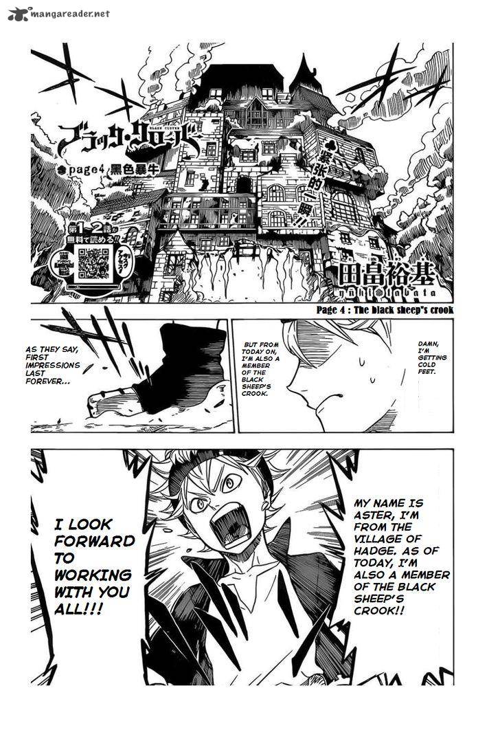 Black Clover Chapter 4 - Page 2