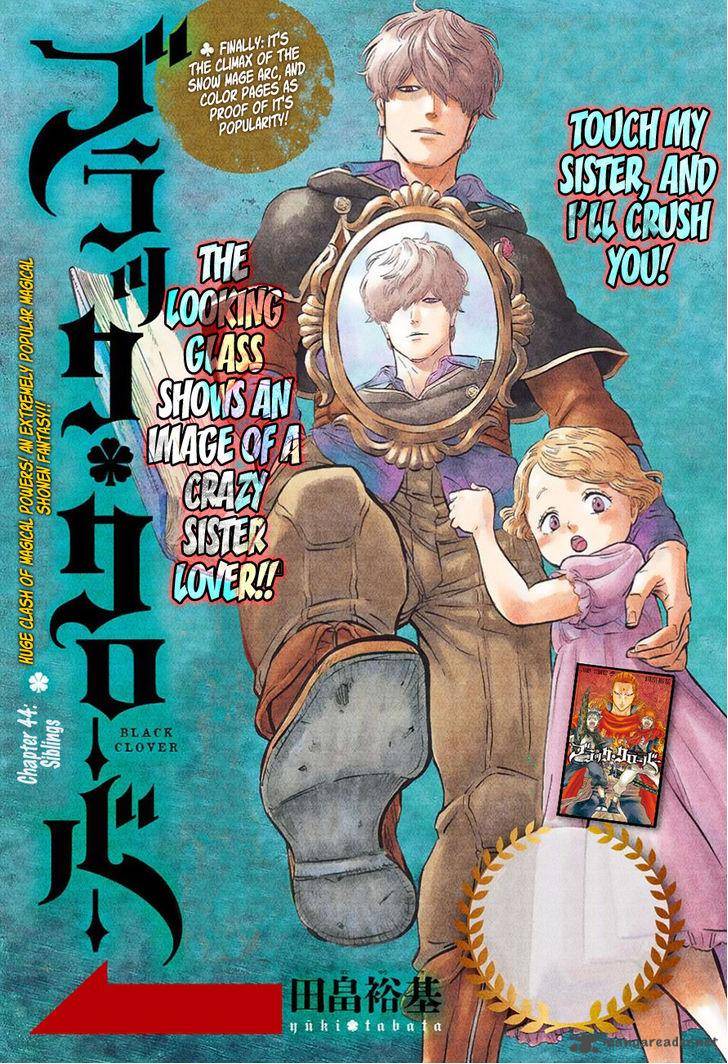 Black Clover Chapter 44 - Page 1