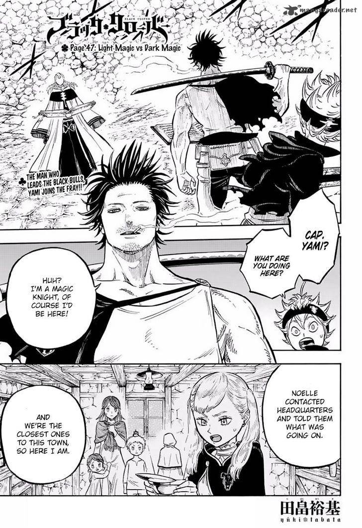 Black Clover Chapter 47 - Page 1