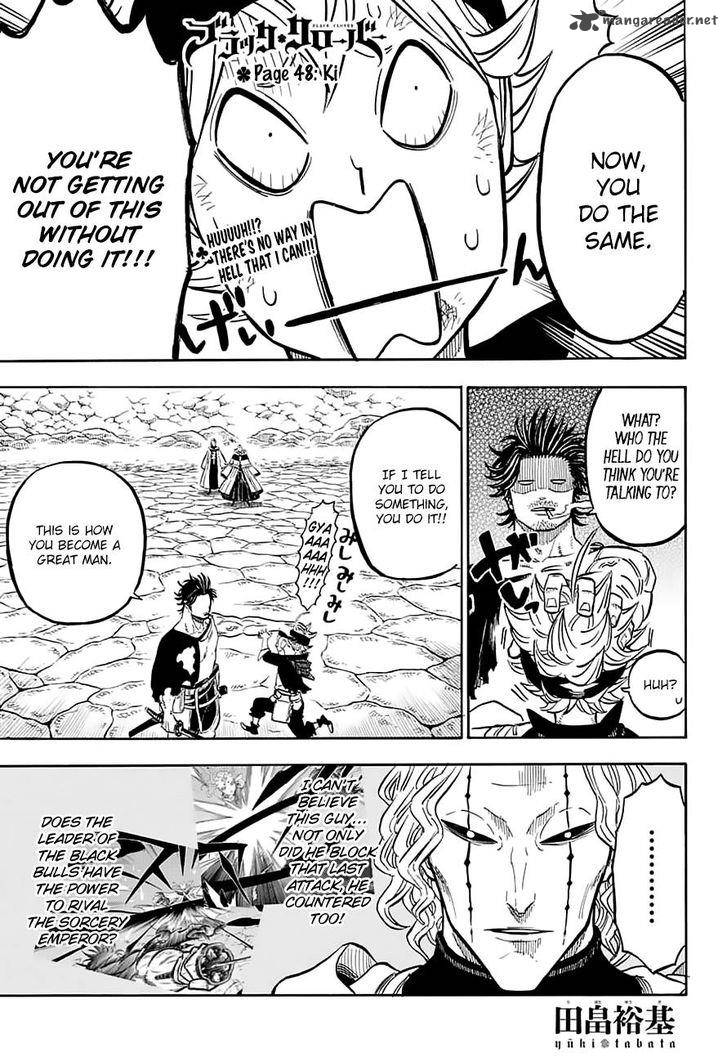 Black Clover Chapter 48 - Page 1