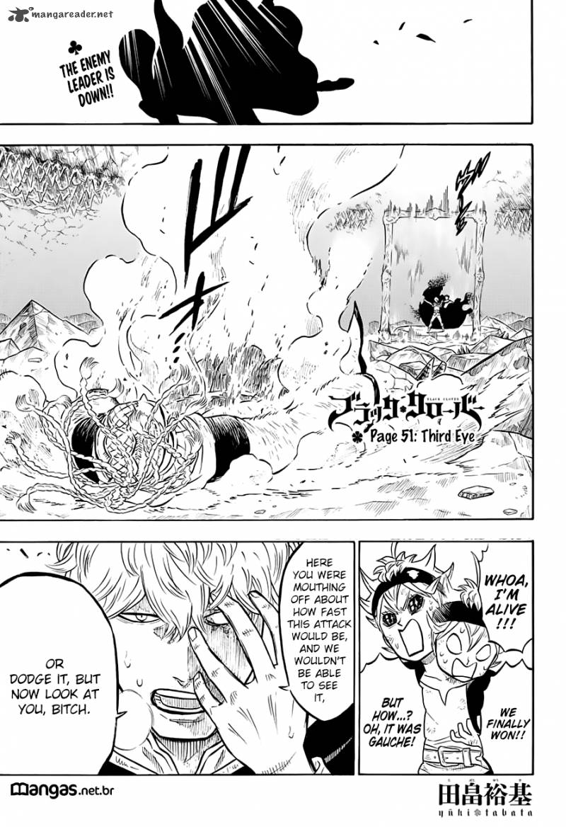 Black Clover Chapter 51 - Page 1