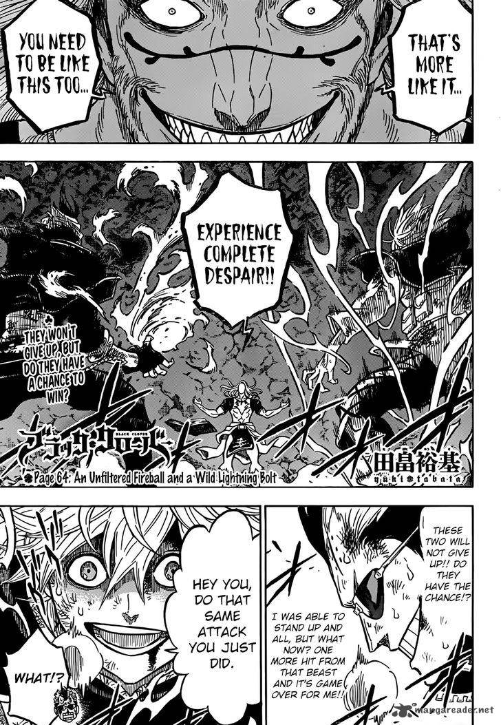 Black Clover Chapter 64 - Page 2