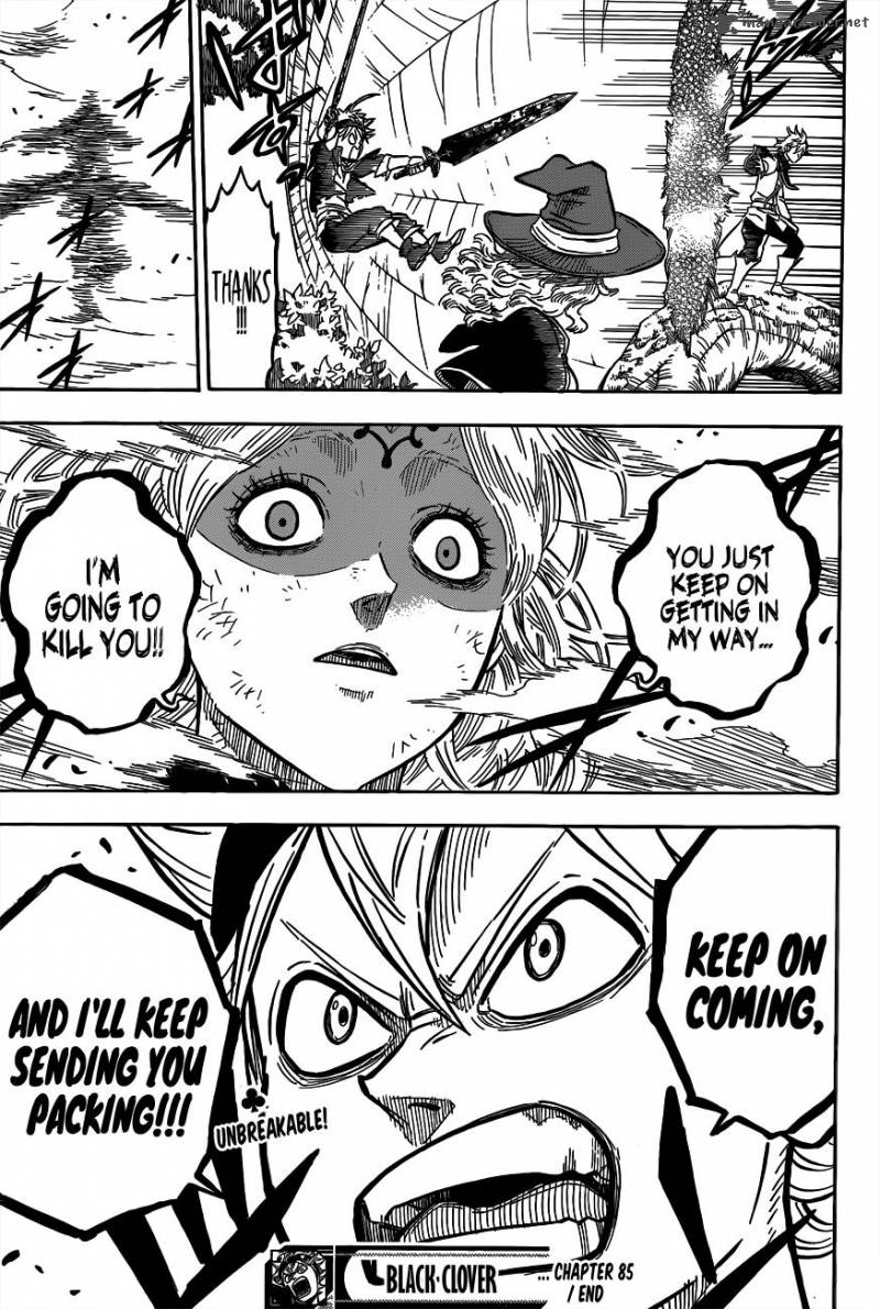 Black Clover Chapter 85 - Page 18