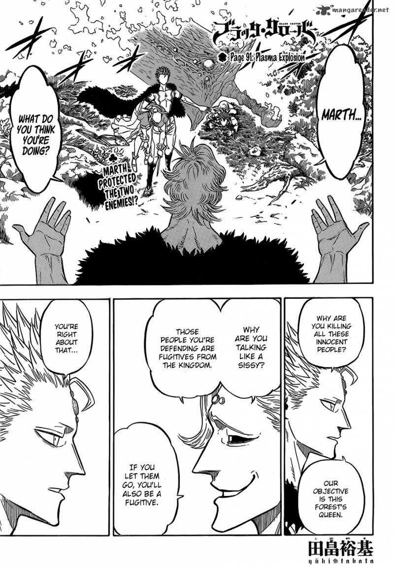 Black Clover Chapter 91 - Page 1