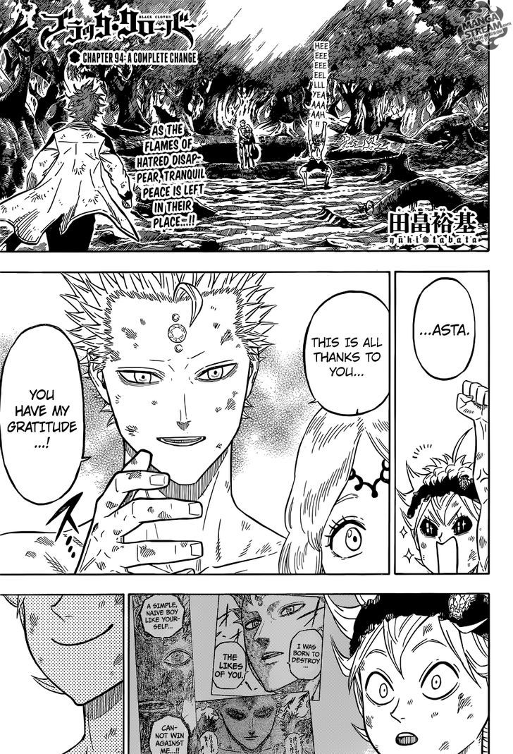 Black Clover Chapter 94 - Page 1