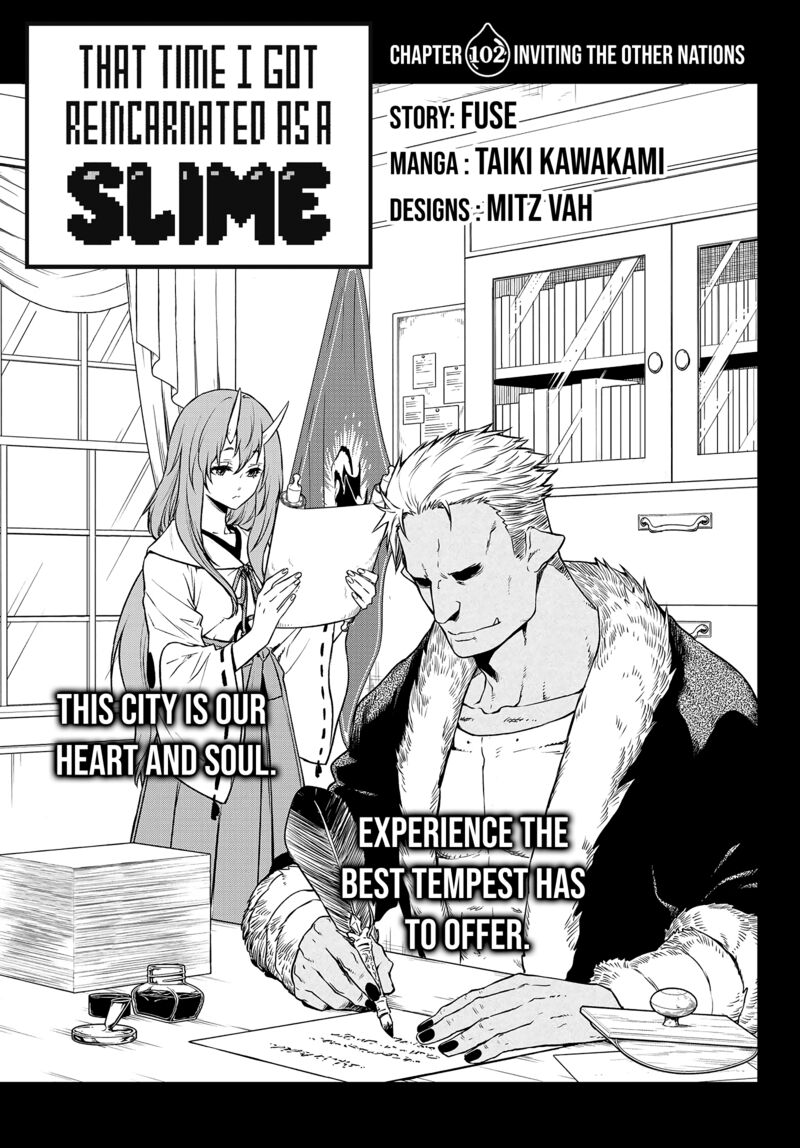 Tensei Shitara Slime Datta Ken Chapter 102 - Page 1