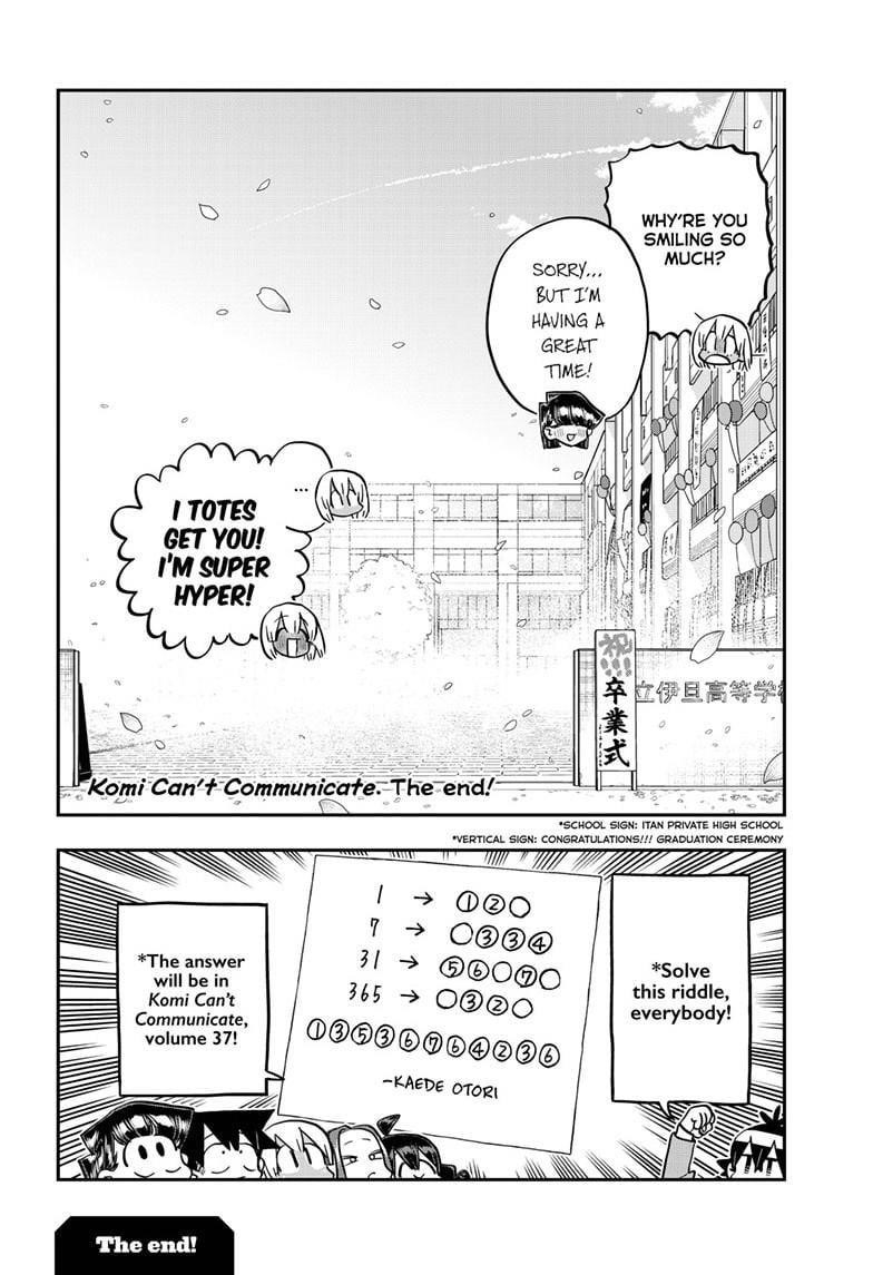 KOMI-SAN WA KOMYUSHOU DESU Chapter 499 - Page 21